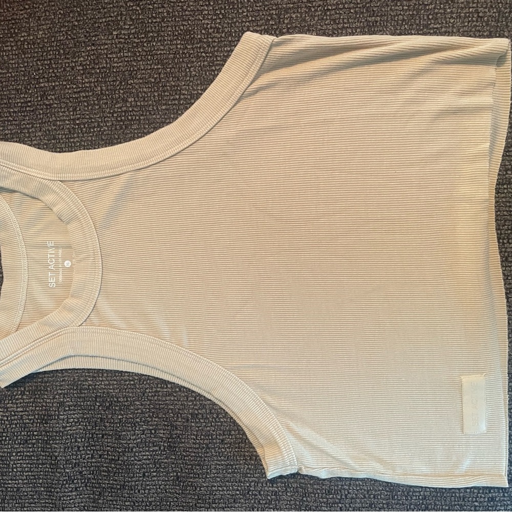 SET ACTIVE Racer Tank - Picture 2 of 2